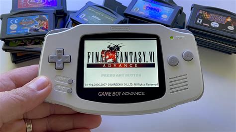 Final Fantasy VI Gameboy Advance IPS Display Gameplay YouTube