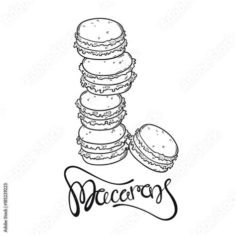 Download 137 Macarons With Cherry Coloring Pages Png Pdf File