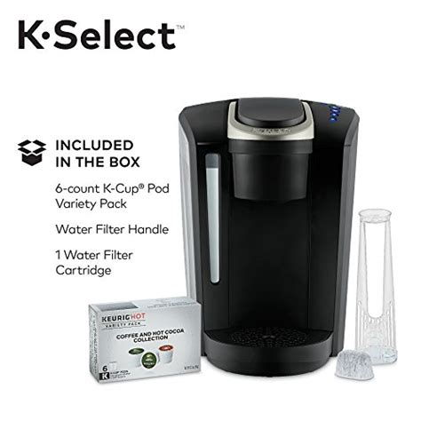 Overall, i like it's design and less girth, i do wish it had more of a glossy finish like. Keurig K-Select Single-Serve K-Cup Pod Coffee Maker with ...