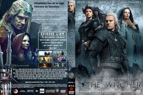 Jaquette Dvd De The Witcher Saison 1 Custom Cinéma Passion