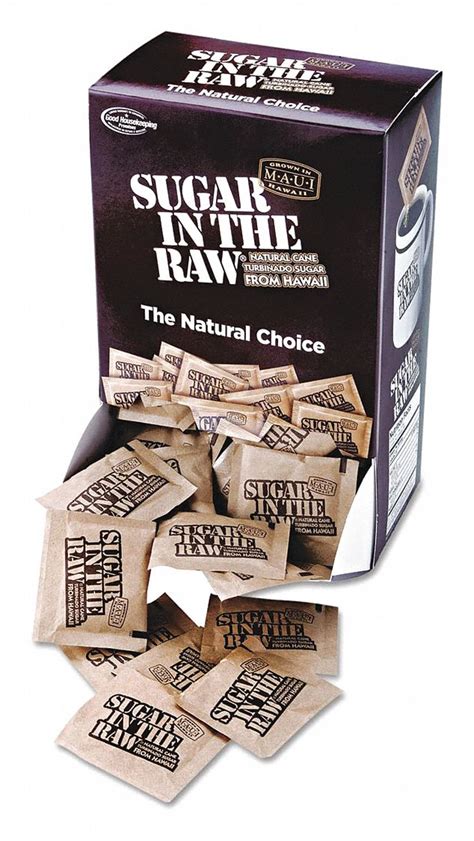 Sugar In The Raw 020 Oz Sugar Packet Pk400 647l14smu00319ct Grainger