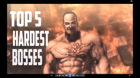 TOP5 Hardest Bosses In Video Game YouTube