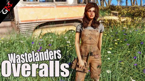 Wastelanders Overalls Review Fallout 4 Mods Youtube