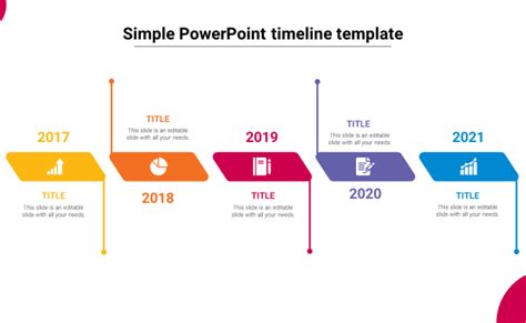 Multinode Simple Powerpoint Timeline Template Riset