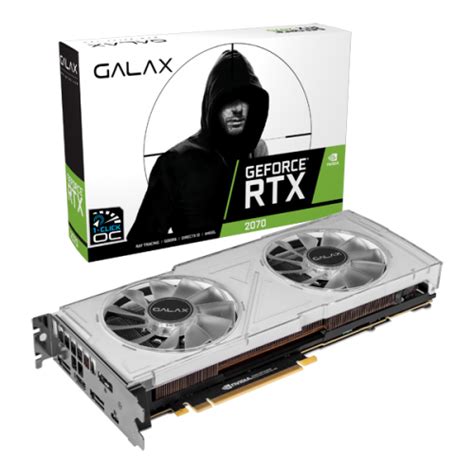 Galax Geforce Rtx 2070 White 1 Click Oc Geforce Rtx 2070 Series