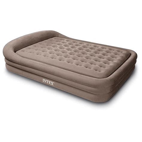 It adds stability, support, extra insulation from the ground, height, better visual appearance… Intex® Queen - sized Deluxe Framed Air Bed - 131716, Air ...