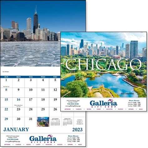 Custom Chicago Calendars