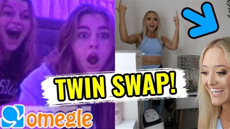 twin swap on omegle youtube