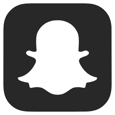 Black Snapchat Logo Png | Snapchat logo, Social icons, Snapchat icon