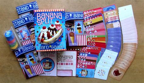 If the card is a loser, indicate that with a 0 next to the card show. Review: Banana Split Card Game - how to make a good sundae | DeskoveHry.com - recenze deskových her