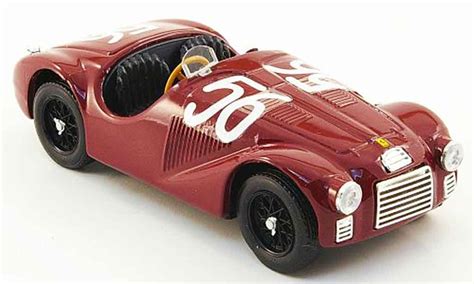 The perfect encounter between timeless elegance and leading edge technology, for a unique driving experience. Ferrari 125 125s no.56 f.cortese premio di roma 1947 Brumm ...