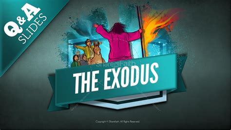 Sharefaith Media The Exodus Story Kids Bible Lesson Sharefaith Media