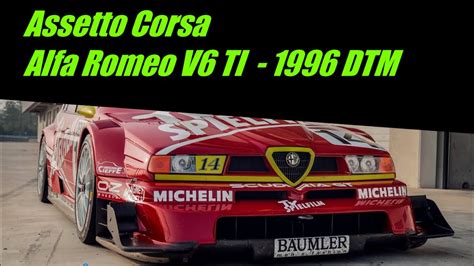Assetto Corsa Alfa Romeo V6 155TI 1996 ITC DTM Closest To Real