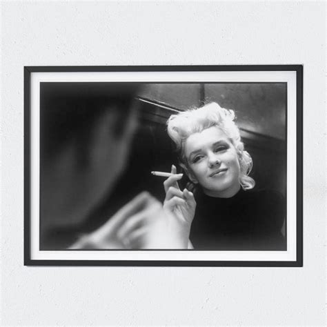 Marilyn Monroe Smoking A Cigarette Brandalley