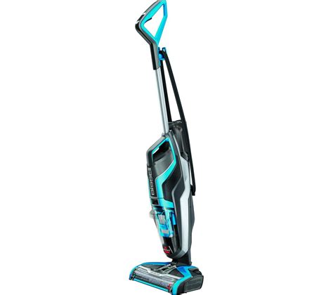 Bissell Crosswave Upright Wet And Dry Vacuum Cleaner Titanium And Blue
