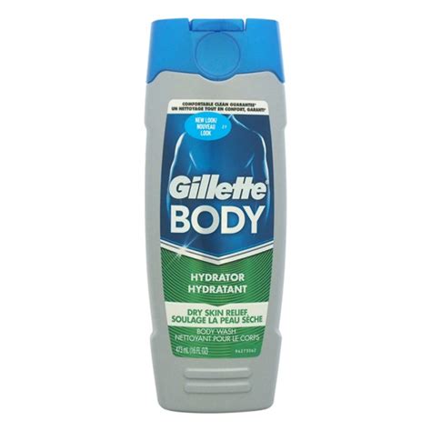 Gillette Hydrator Hydrating Body Wash Cologne Body Wash 16 Oz For Men