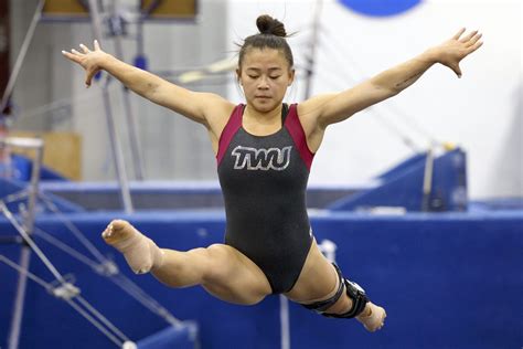 texas woman s university gymnasts fight adversity as they eye national championships