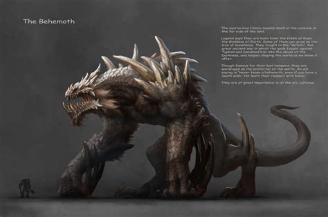 Earl Lan Fantasy Beasts Monster Concept Art Beast Creature