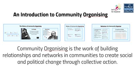 An Introduction To Community Organising By Nick Laffan