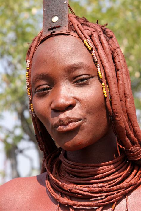 Himba People Wikipedia The Free Encyclopedia Plaits Hairstyles