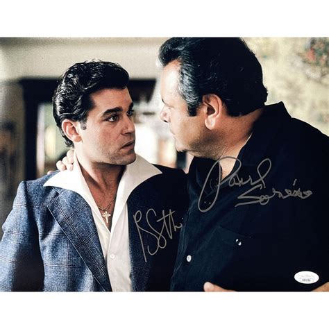 Ray Liotta And Paul Sorvino Signed Goodfellas 11x14 Photo Jsa