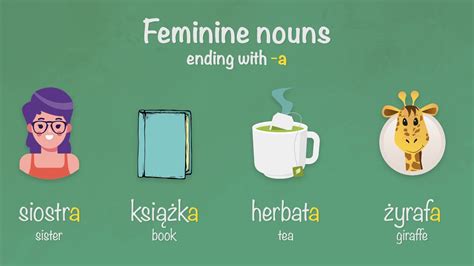 Grammatical Gender Of Polish Nouns Youtube