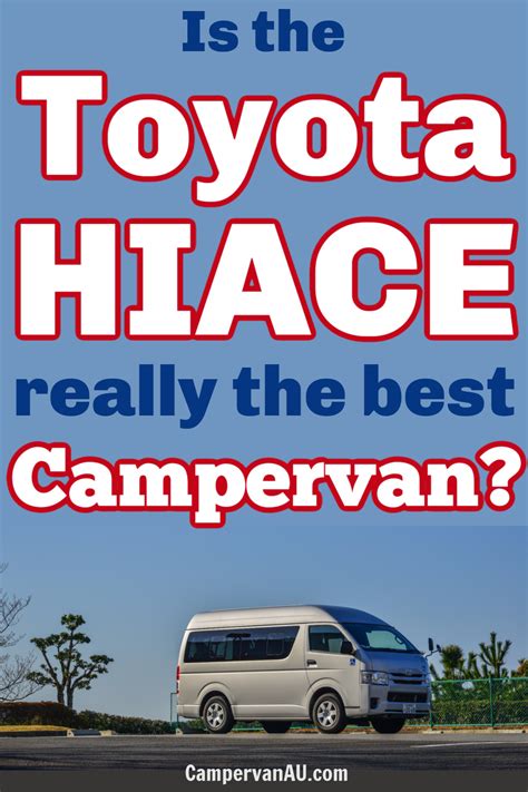 Toyota Hiace Campervan Campervanau