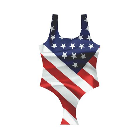 America Flag Banner Patriot Stars Stripes Freedom Vest One Piece