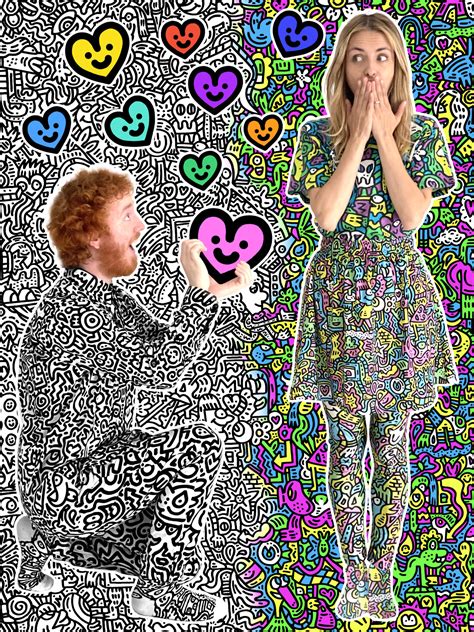 British Artist Mr Doodle's up-coming marriage inspires NEW Pop Heart