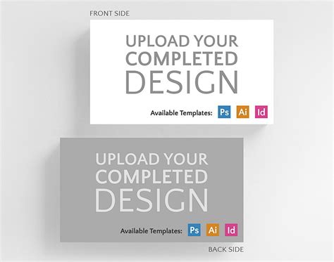 Use them to make a lasting and tangible form of a first impression you can leave with a prospective lead, client, or business partner—design with our business card templates for free in a matter of. Upload Your Completed Design Horizontal Business Card ...