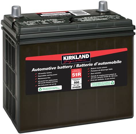 Group 51r Automotive Battery Battery Costco Batteries