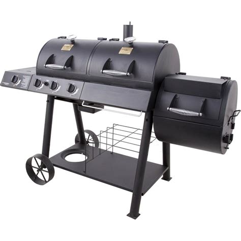 You can make flavorful and tasty bbq chicken strips within 5 minutes. Gas & Charcoal Combo Grill W/ Smoker Outdoor