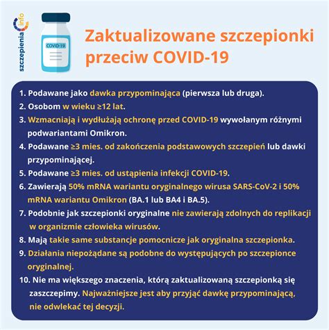 Jak są podawane szczepionki przeciw COVID 19 zaktualizowane dla