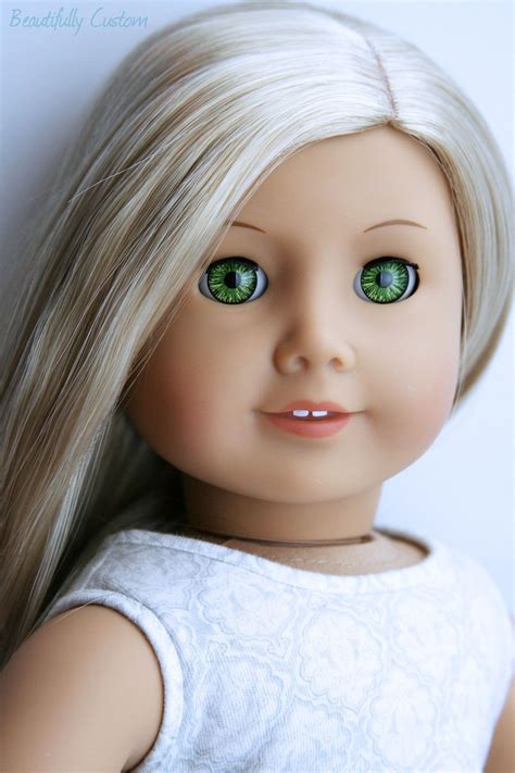 Ooak American Girl Doll Blonde Hairbr