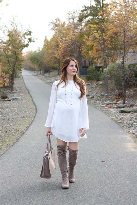 How To Wear A White Dress 2 Ways This Winter She Knows Chic