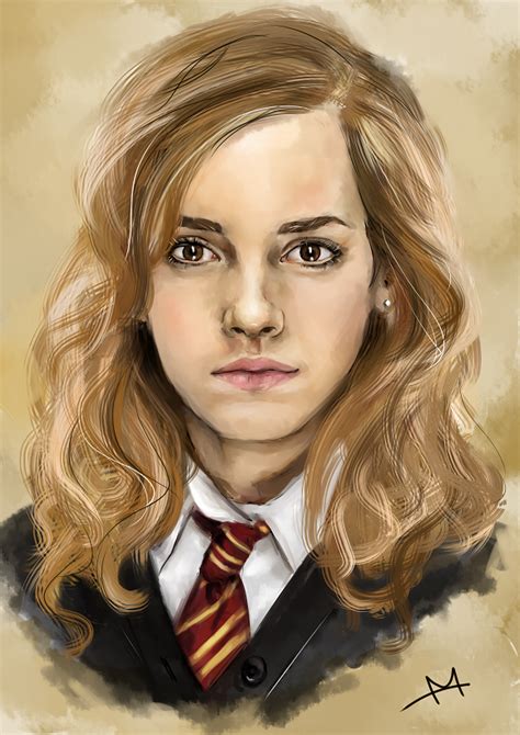 Emma Watson As Hermione Harry Potter Portraits Harry Vrogue Co