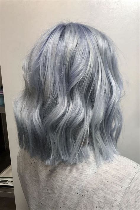 Chantellehairstylist Periwinkle Silver Hair Color