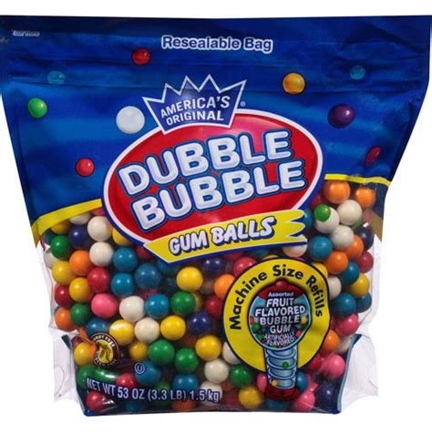 Double Bubble Dubble Bubble Assorted Fruit Flavored Gum Balls Reviews 2020