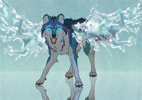 Elemental Water Wolf
