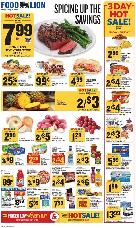Easily order fresh, affordable groceries for store pickup or home delivery. Pin on Food Lion Weekly Ad Circular Specials & Savings