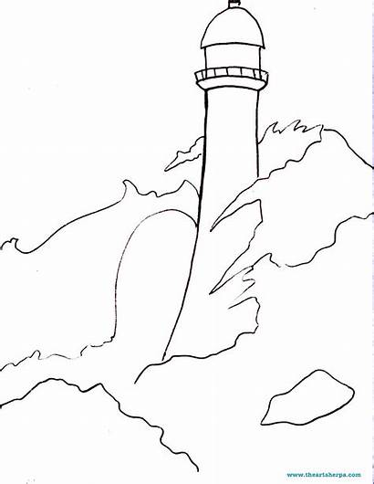 Painting Acrylic Sherpa Traceables Lighthouse Traceable Tutorials