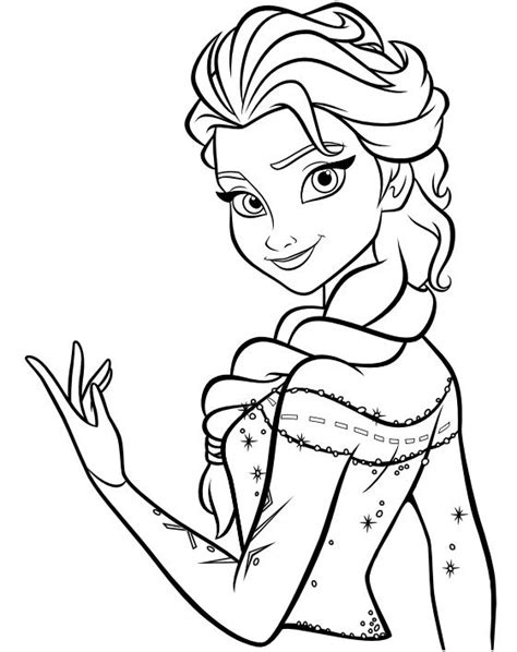 Coloriage a imprimer princesse elsa. Coloriage Reine des Neiges - Elsa - Disney | Coloriage ...