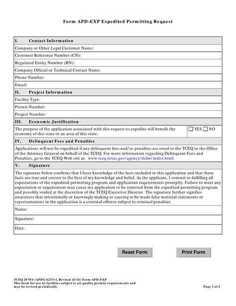 Form Apd Exp Download Fillable Pdf Or Fill Online Expedited Permitting