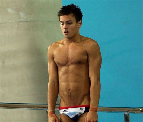 guys in speedos british diver tom daley at the aquatics centre in the olympic park 1