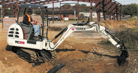 Terex Tc29 Digger Hire London Plant And Machinery Hire