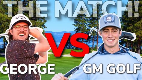 George Vs Gm Golfgood Good Best Golf On Youtube Bryan Bros Golf Youtube