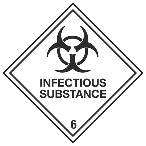 INFECTIOUS SUBSTANCE 6 Linden Signs Print
