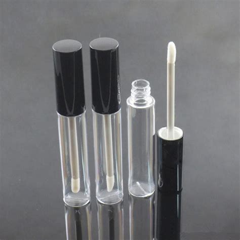 10ml Empty Lip Gloss Bottle Lip Oil Container Lipgloss Vial Empty Round