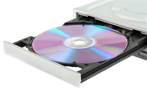 Opening Cd Rom Drive With Disk Stock Photo Image Of Copy Digital