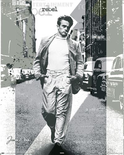 No need to register, buy now! James Dean - street Poster, Plakat | 3+1 GRATIS bei ...